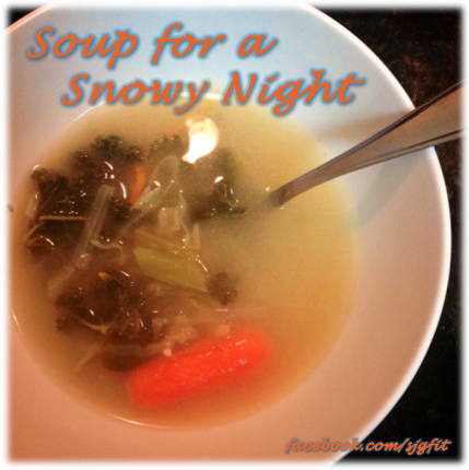 snowy soup